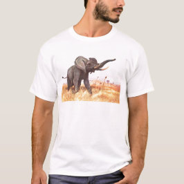 Safari African Jungle Destiny Animals Elephants Tee