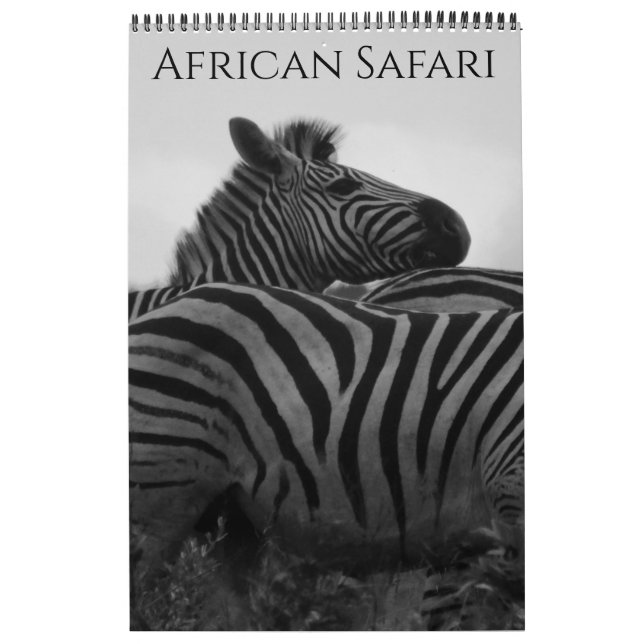 Safari afrika 2026 kalender (Omslag)