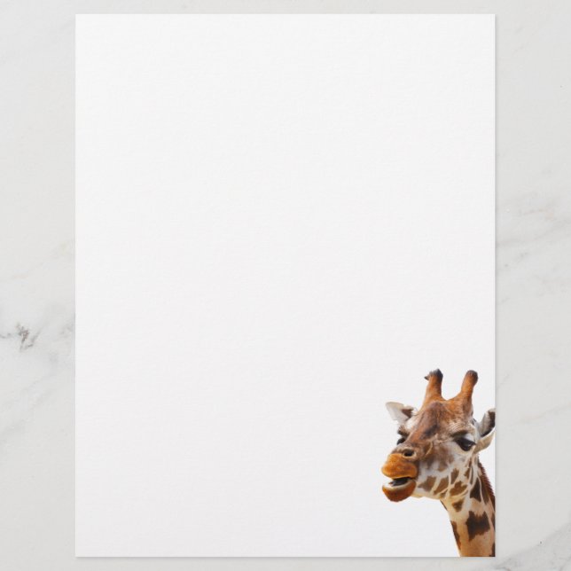 Safari Afrika Djungel Giraff (Framsida)