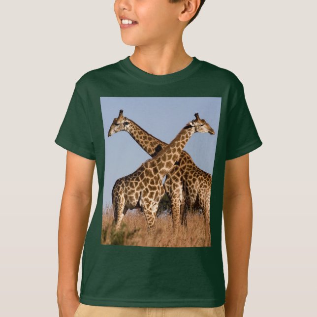 Safari Afrika Mod Chic Classy Destiny Giraffe Tröja (Framsida)