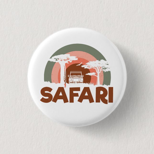 Safari Afrika Theme Knapp (Framsida)