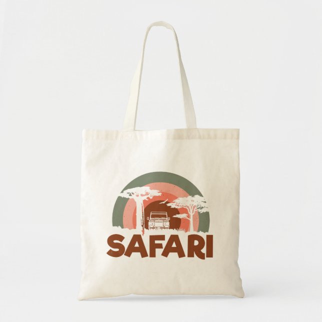 Safari Afrika Theme Tygkasse (Framsidan)