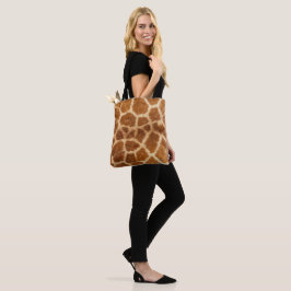 Safari Älskare Giraffe Print Tygkasse