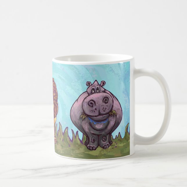 Safari Animal Mugg Blue (Höger)