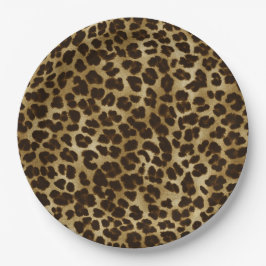 Safari Animal Print Leopard Cheetah Papprare Tallr