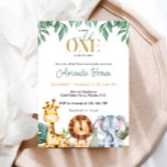 Safari Animals Baby Shower Inbjudningar<br><div class="desc">Vi firar den förestående ankomsten av ett litet barn med vår charmerande Vild En Cute Safari Animals Baby Shower-inbjudan. Det lekfulla safari-temat sammanför vackra vattenfärgsbilder av vilda djur, skapar en gender-neutralt och en fängslande design. Perfekt för dem som kärlek i naturen, denna inbjudan förenar jakten på en djungel äventyr med...</div>