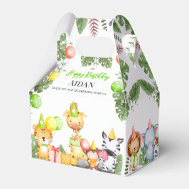 Safari Animals Kids Party Presentaskar