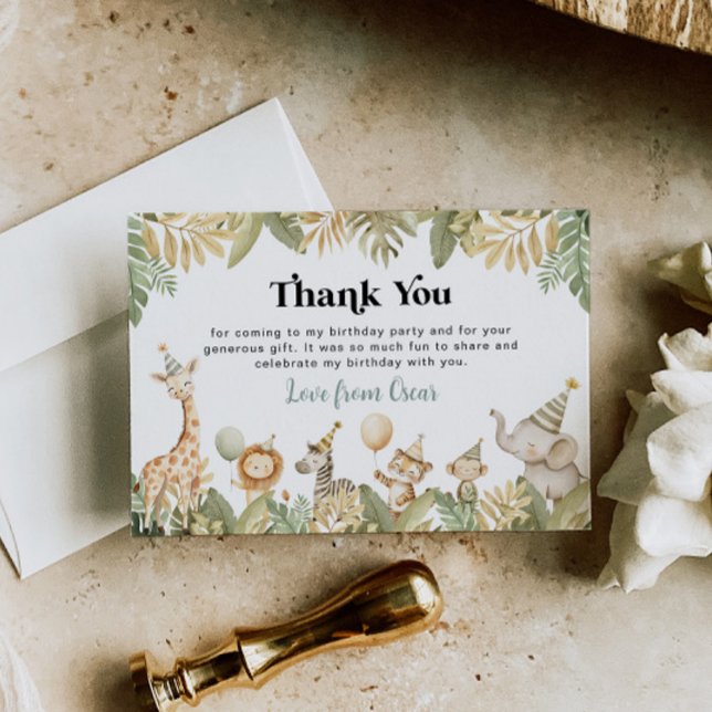 Safari Animals tack för att du fick ett jungle Vil (Skapare uppladdad)