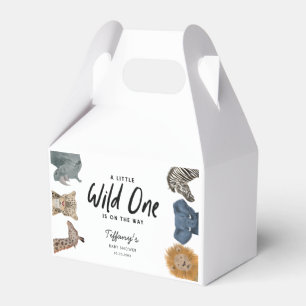Safari Animals Vild ett är på vägen till babysk Presentaskar