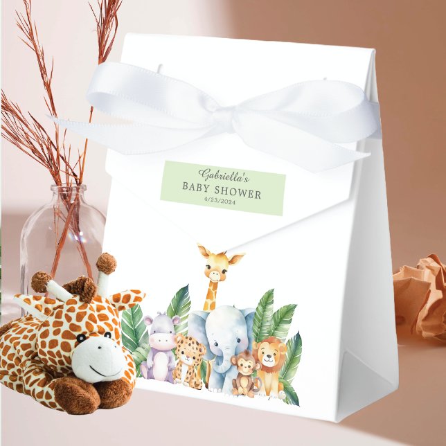 Safari Äventyr Baby Shower Presentaskar (Skapare uppladdad)