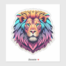 Safari Äventyr Lejon Sticker Series Klistermärken