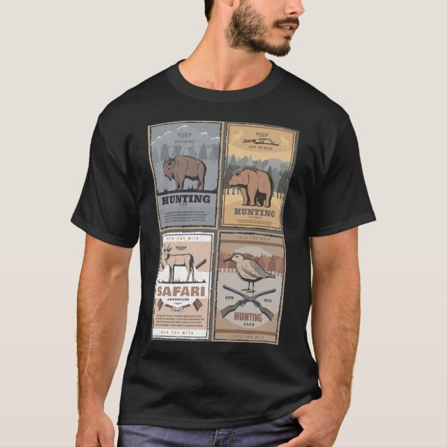 Safari äventyr t shirt (Framsida)
