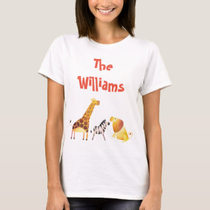 Safari Äventyr Vilda djur T Shirt