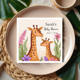 Safari Baby Shower Pappersservett