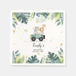 Safari Baby Shower Pappersservett by Shower