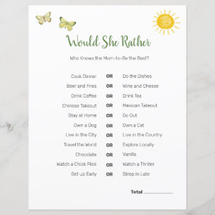 Safari Baby Shower Theme Skulle hon hellre spela