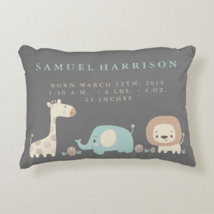 Safari Birkeland Stats Lejonare Nursery Pillow Prydnadskudde