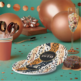 Safari Boho Pappersmuggar Afrikanska tryckta fests