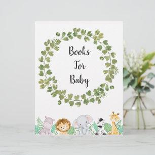 Safari Bokar för Baby Poster