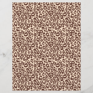 Safari Boy Scrapbook Papper Cheetah
