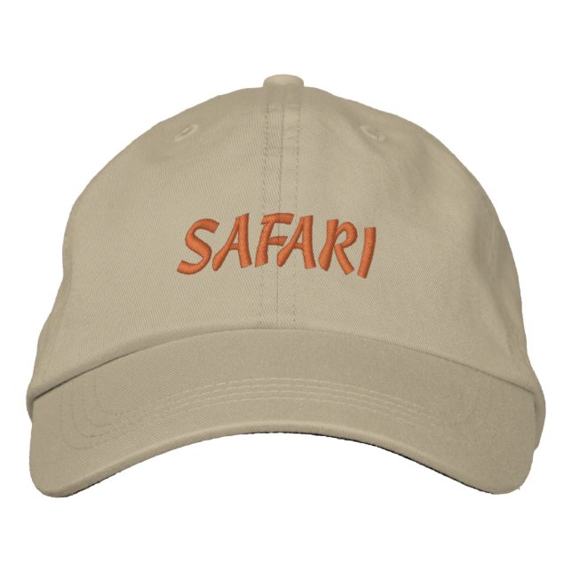 SAFARI BRODERAD KEPS (Framsida)