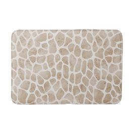Safari Chic Giraffe skriver ut Bath Mat. Badrumsmatta
