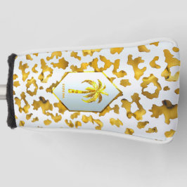 Safari Chic Gold Leopard Print Putter 