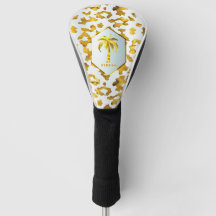 Safari Chic Guld Leopardycktryck