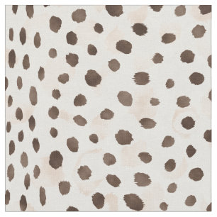 Safari chic neutralt brun beige cheetah print tyg