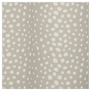 Safari chic neutralt buff beige cheetah print tyg