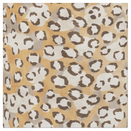 Safari chic neutralt guld cheetah-utskrift tyg