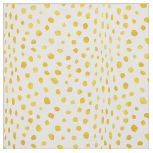 Safari chic vattenfärgen guld cheetah print möns tyg