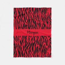 Safari Chic Zebra Blanket för Adventurous Spirits