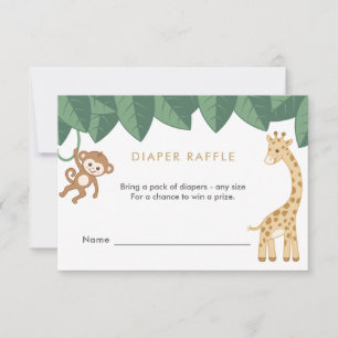 Safari Daper Raffle Card OSA Kort