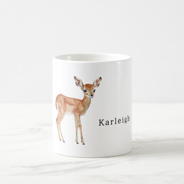Safari Djur Hjort Kaffemugg (Center)