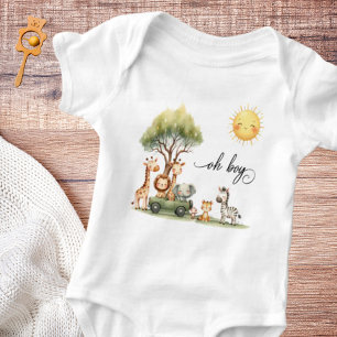Safari djur Oh pojke T Shirt