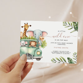 Safari Djur Pojke Baby Shower på Budget