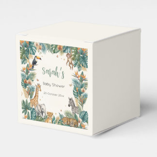 Safari Djur | Tropisk Djungel Baby Shower Presentaskar