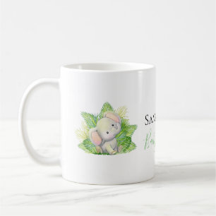 Safari elephant Coffee Mugg