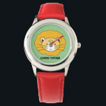 "Safari Explorer" - Personlig Lejona Safari Watch Armbandsur<br><div class="desc">Vi presenterar "Safari Explorer"-klockan, ett vackert tidsstycke med en unik lejon safari-illustration, som en konstnär gärna skapar för sin son. Den här klockan är mer än bara ett tillbehör. Den är en roligt och engagerar verktyg för att hjälpa ditt barn att lära sig att lära sig tid, och den är...</div>