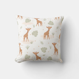 Safari Giraffe Dekorativ kudde