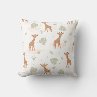 Safari Giraffe Dekorativ kudde
