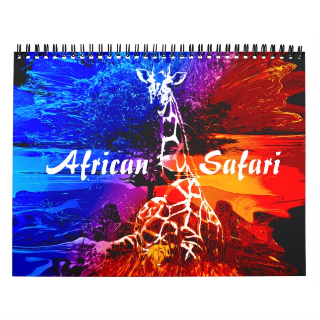 Safari Giraffe Dream Kalender (Omslag)