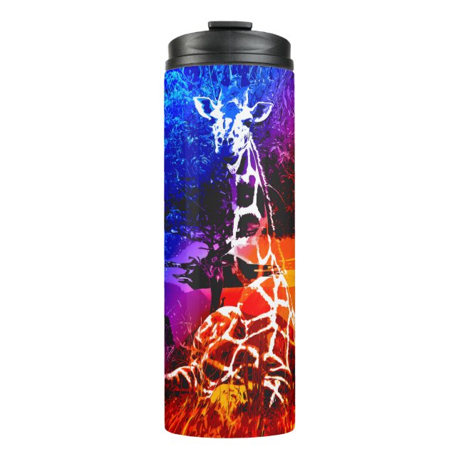 Safari Giraffe Dream Thermal Tumbler (Framsida)