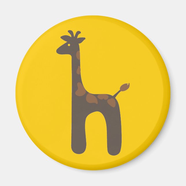 Safari: Giraffe magnet (Framsidan)
