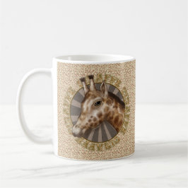 Safari Giraffe-mugg Kaffemugg