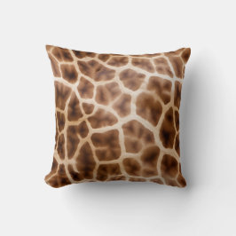 Safari Giraffe Print Kudde