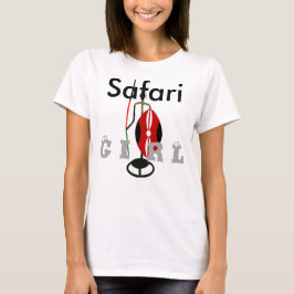 Safari Girl Kenya Hakuna Matata Tshirt T Shirt