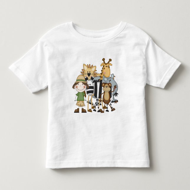 Safari Girl T-shirts och Gifts (Framsida)
