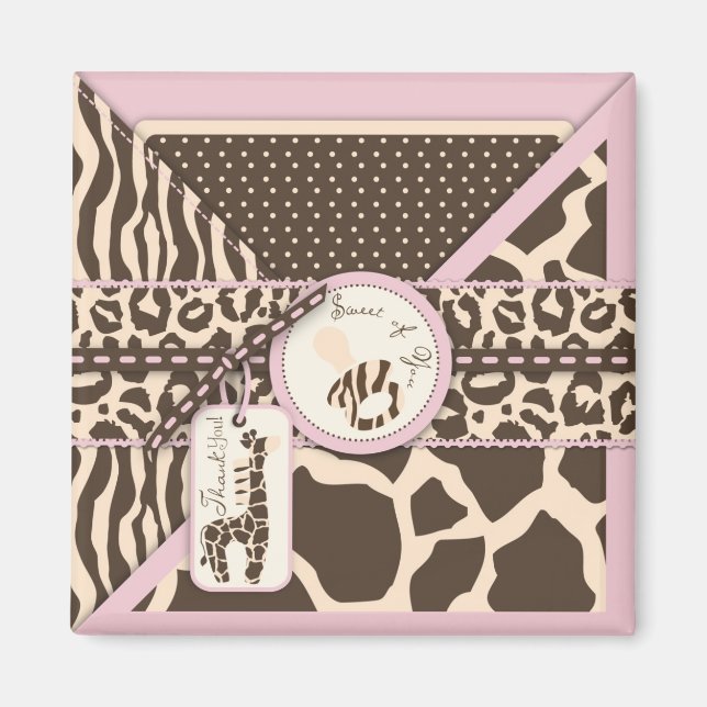 Safari Girl TY Magnet (Framsidan)